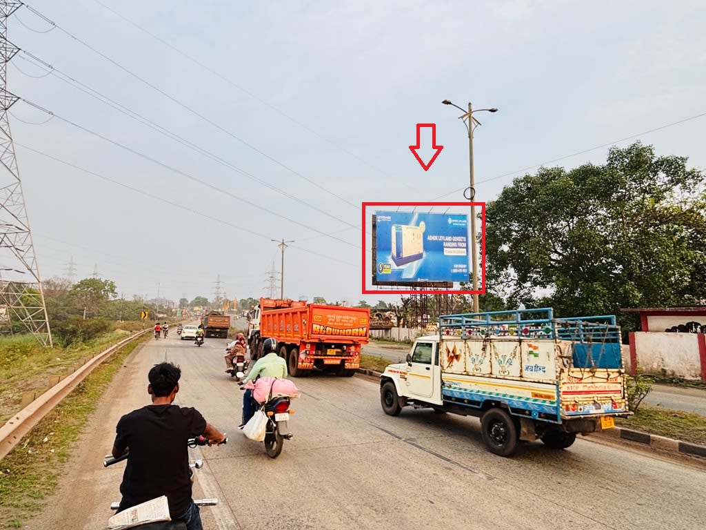 Unipole - Deogaon Town entry Rourkela fcng Hockey chowk - Hoarding in Rourkela, Odisha
