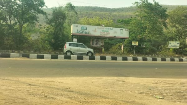 District Bus Shelter - BQSTRP-11 - Near IISER Main Gate, Airport Road - 8X5+30X5+8X5