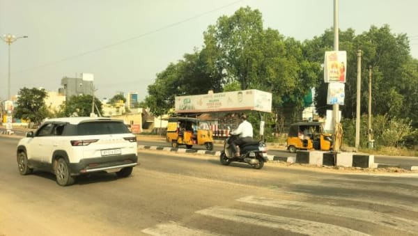District Bus Shelter - BQSTRP-09 - Opp: Mangalam RTC Depo, Airport Road - 8X5+30X5+8X5