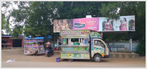 District Bus Shelter - BQSKAP-16 - Alakanpally Ring Road - 6x5+30x5+6x5