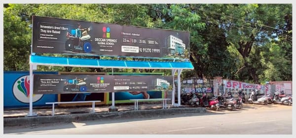 District Bus Shelter - BQSKRM-11 - SRR College Gate - 25x5+24x3