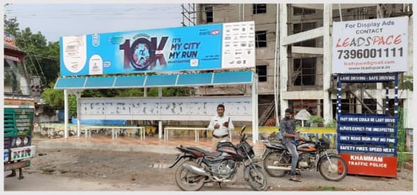 District Bus Shelter - BQSKHA-12 - Sambhani Nagar - 25x5 (Front Panel) + 24x3 (Back Panel)