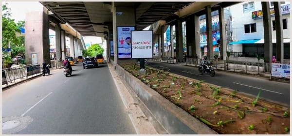 METRO CENTRE MEDIANS - HYD-CM-1565A - Jubilee Hills Rd No 05 Metro Station