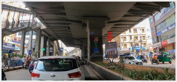 METRO CENTRE MEDIANS - HYD-CM-1752A - Durgam Cheruvu Metro Station