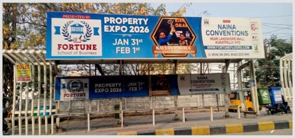 BQSMETROHYD-42 - Metro Bus Shelter - JNTU - Beside Asian Multiplex - 6