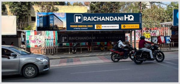 BQSMETROHYD-06 - Metro Bus Shelter - Near Madhapur Police Station - 2