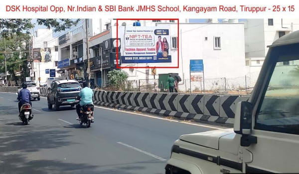 Hoarding - DSK Hospital Opp, Nr.Indian & SBI Bank, Amarjothi Garden, JMHS School
