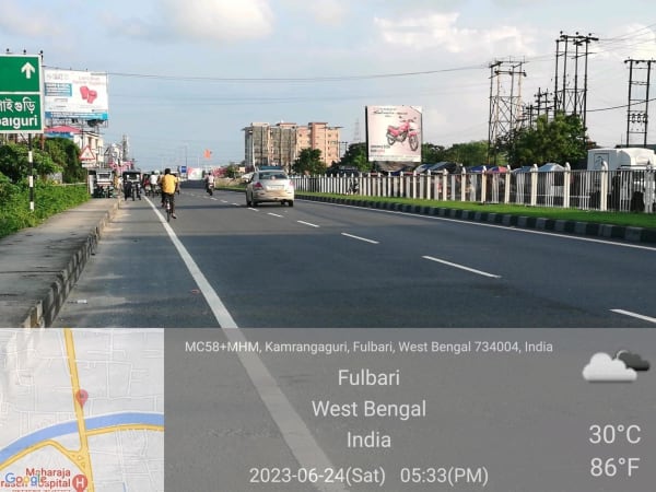 Hoarding - Siliguri Fulbari Near Maharaja Agrasen Hospital