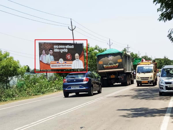 Hoarding - Bidhyadhar pur fac Cuttack