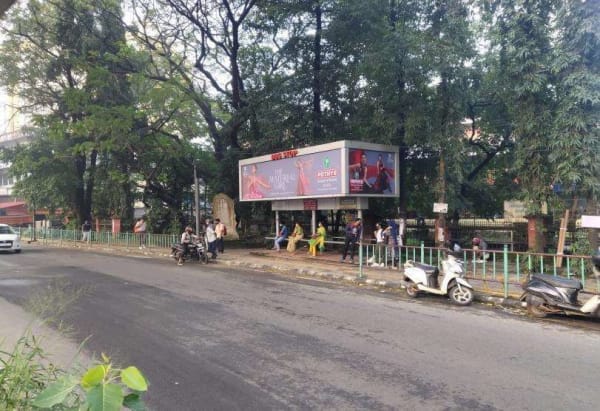 Bus Shelter - Edappally Near Changapuzha park - in front of