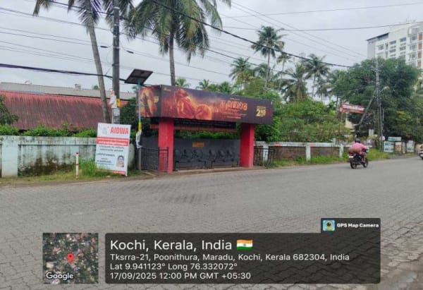 Bus Shelter - Maradu Near Nucleus mall