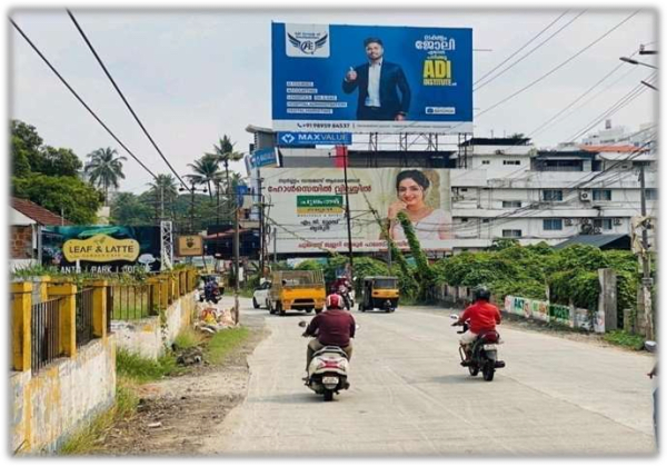 Hoarding - Metro hospital jn Koorkkenchery-Thrissur town