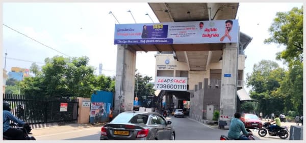 HYD-PRTLS-163 - Metro Portals - Yusufguda facing Mythrivanam