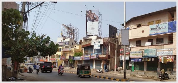 HODVIJ-16 - Hoarding - NTR Circle, Nirmala Convent Road