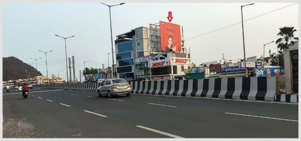 HODVIJ-155 - Hoarding - Bhavanipuram Top of MRF Show Room