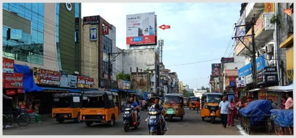 HODVGM-11 - Hoarding - 3 Lamps Junction, Beside Vasu Opticals