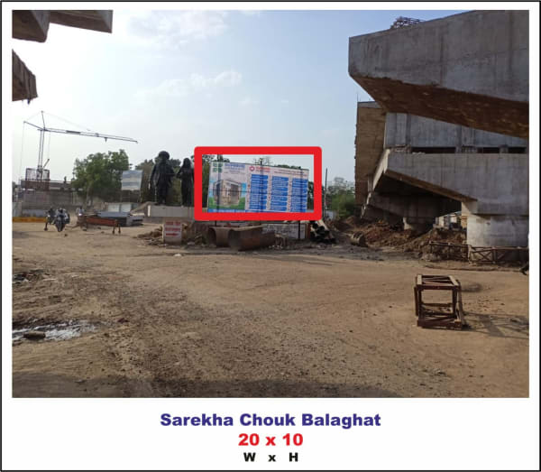 Hoarding - Sarekha Chowk Balaghat