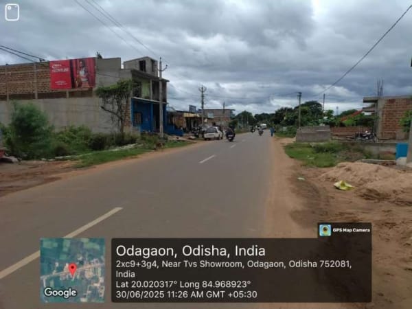 Wallwrap Hoarding - Nayagarh - Nayagarh Odgaon Near TVS Showroom