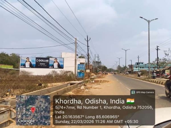 Wallwrap Hoarding - Khordha - Khordha  Palla Nausahi Road