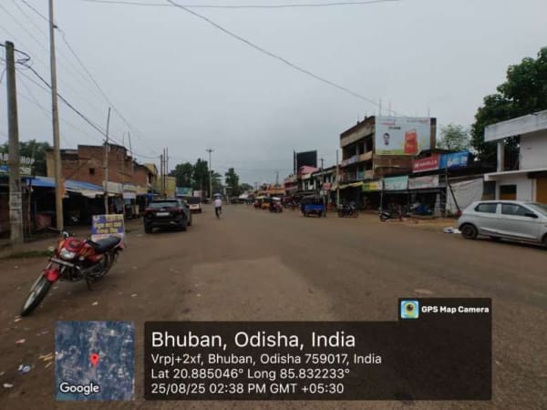 Wallwrap Hoarding - Dhenkanal - Bhuban Kalibazar