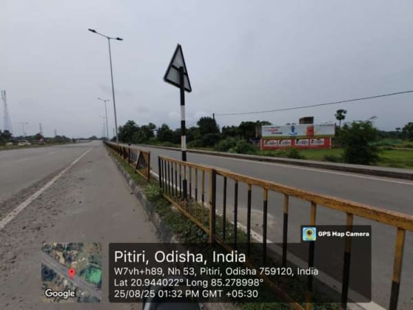 Wallwrap Hoarding - Dhenkanal - Pitri NH53 Parajang