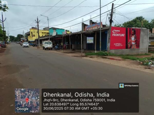 Wallwrap Hoarding - Dhenkanal - Dhenkanal Road