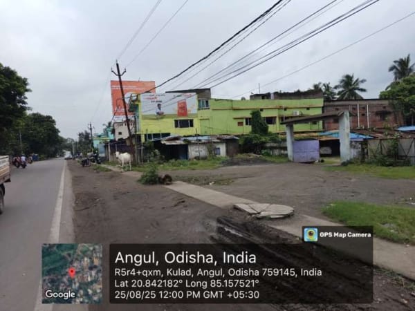 Wallwrap Hoarding - Angul - Nalco FCI Chakk Facing Angul Town