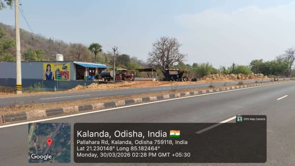 Wallwrap Hoarding - Angul - Angul Pallahara Road Kalanda