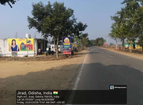 Wallwrap Hoarding - Angul - Angul Jirad