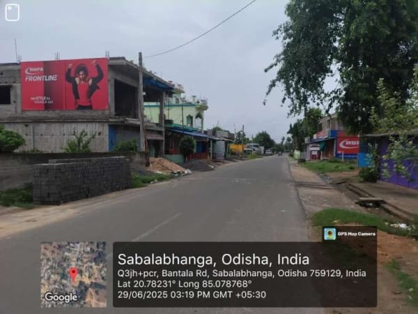 Wallwrap Hoarding - Angul - Angul Sabalabhanga Bantala Road