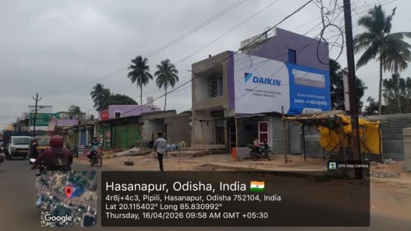 Wallwrap Hoarding - Cuttack - Puri Piplli College Square