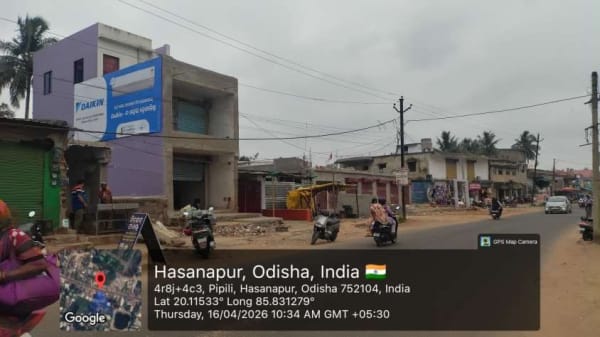 Wallwrap Hoarding - Cuttack - Puri Piplli College Square DN