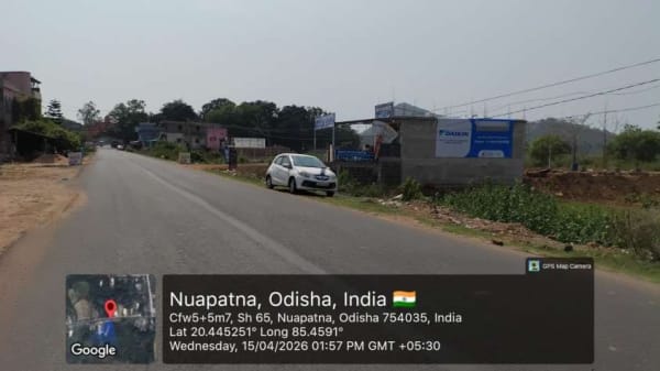 Wallwrap Hoarding - Cuttack - Nuapatna Road Facing Badamba