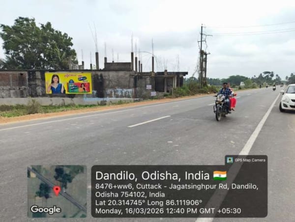 Wallwrap Hoarding - Jagatsinghpur - Jagatsinghpur Dandilo