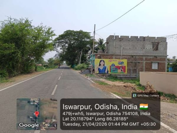 Wallwrap Hoarding - Jagatsinghpur - Jagatsinghpur Iswarpur