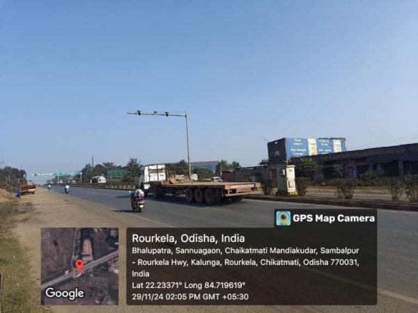 Wallwrap Hoarding - Sundargarh - Rourkela Sundargarh NH Kalunga