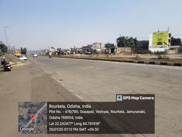 Wallwrap Hoarding - Sundargarh - Vedvyas Rourkela NH Road Jamunanki