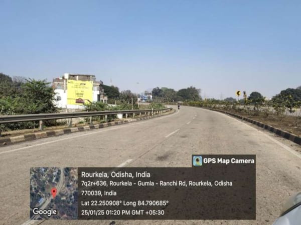 Wallwrap Hoarding - Sundargarh - Rourkela Vedvyas Kuarmunda NH Road UP