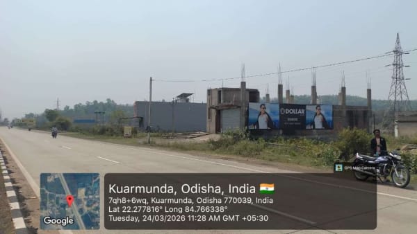 Wallwrap Hoarding - Sundargarh - Rourkela Kuarmunda NH Road