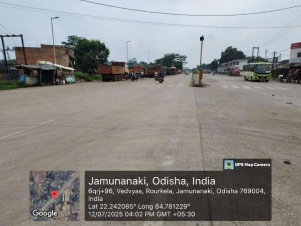 Wallwrap Hoarding - Sundargarh - Rourkela NH Road Jamunanaki