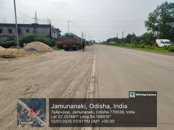 Wallwrap Hoarding - Sundargarh - Rourkela NH Road Jamunanaki