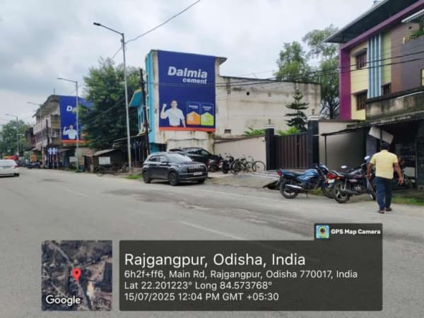 Wallwrap Hoarding - Sundargarh - Rajgangpur Liploi Main Road
