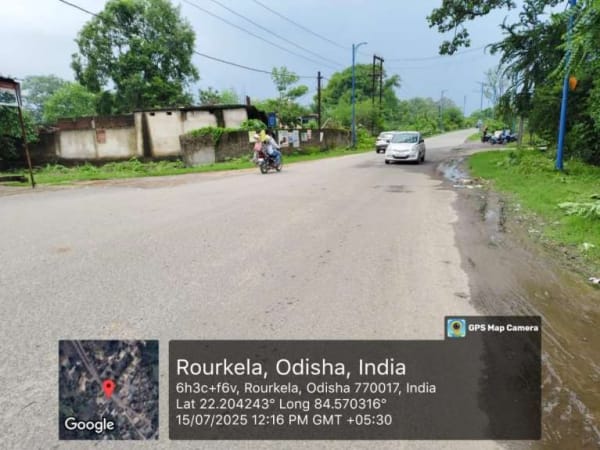Wallwrap Hoarding - Sundargarh - Rajgangpur Liploi Road Nr-Jagannath Mandir