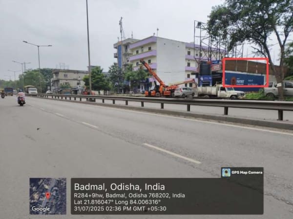 Wallwrap Hoarding - Jharsuguda - Jharsugda Badmal NH Road DN