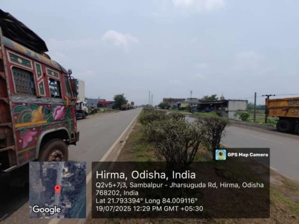 Wallwrap Hoarding - Jharsuguda - Sambalpur Jharsuguda NH Road Hirma