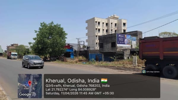 Wallwrap Hoarding - Jharsuguda - Jharsuguda Kherual