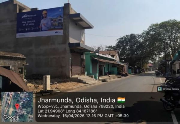 Wallwrap Hoarding - Jharsuguda - Jharsuguda Jharmunda