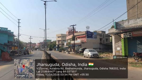 Wallwrap Hoarding - Jharsuguda - Jharsuguda Kolabira Road