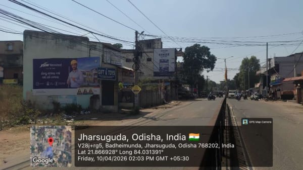 Wallwrap Hoarding - Jharsuguda - Jharsuguda Badheimunda