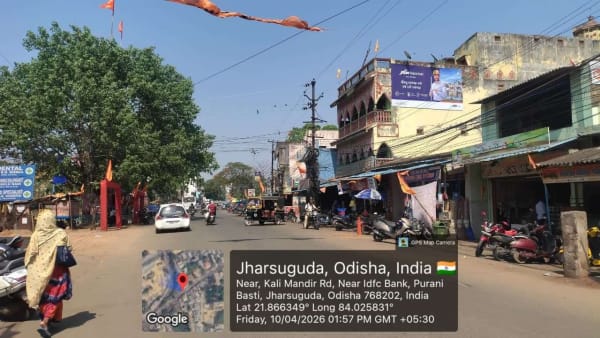 Wallwrap Hoarding - Jharsuguda - Jharsuguda Purani Basti Near Kali Mandir